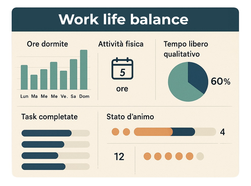 Work life balance: esempio giornata